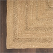 Nourison Home Natural Seagrass 12' Runner Natural   Area Rug
