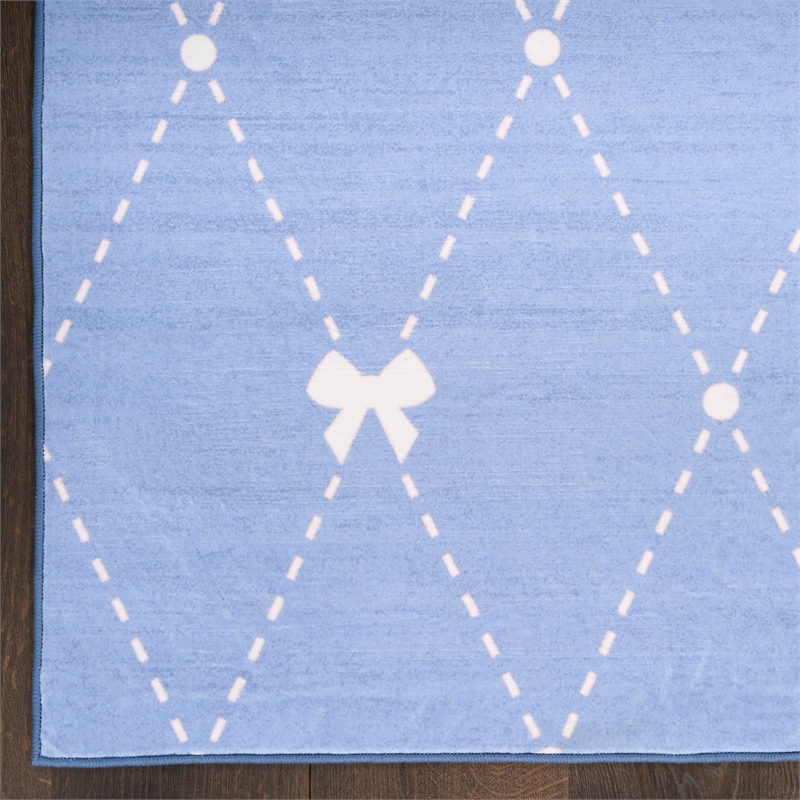 nourison home imagination 7' x 9' blue   area rug