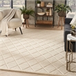 Nourison Home Wool Haven 8' x 10' Ivory   Area Rug