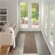 Nourison Home Tulum 10' x 14' Fabric Brown Area Rug