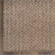 Nourison Home Tulum 10' x 14' Fabric Brown Area Rug