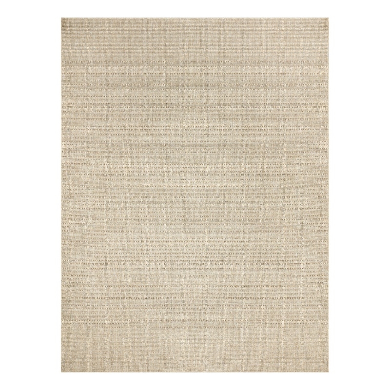 Nourison Home Tulum 10' x 14' Fabric Cream Area Rug