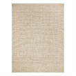Nourison Home Tulum 10' x 14' Fabric Cream Area Rug