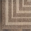 Nourison Home Tulum 10' x 14' Fabric Brown Area Rug