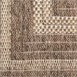 Nourison Home Tulum 10' x 14' Fabric Brown Area Rug