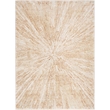 Nourison Home Ambiance 8' x 10' Polyester Ivory Gold Area Rug