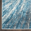 Nourison Home Ambiance 8' x 10' Polyester Blue Silver Area Rug