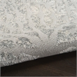 Nourison Home Ambiance 8' x 10' Polyester Grey Silver Area Rug