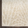 Nourison Home Ambiance 8' x 10' Polyester Ivory Gold Area Rug