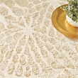 Nourison Home Ambiance 8' x 10' Polyester Ivory Gold Area Rug