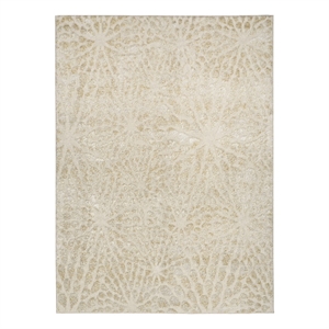 Nourison Home Ambiance 8' x 10' Polyester Ivory Gold Area Rug