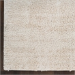 Nourison Home Modern Shag 8' x 10' Polyester Ivory Beige Area Rug