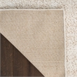 Nourison Home Modern Shag 8' x 10' Polyester Ivory Beige Area Rug