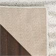 Nourison Home Modern Shag 8' x 10' Polyester Ivory Grey Area Rug