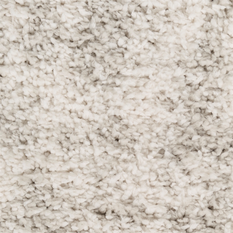Nourison Home Modern Shag 8' x 10' Polyester Ivory Grey Area Rug