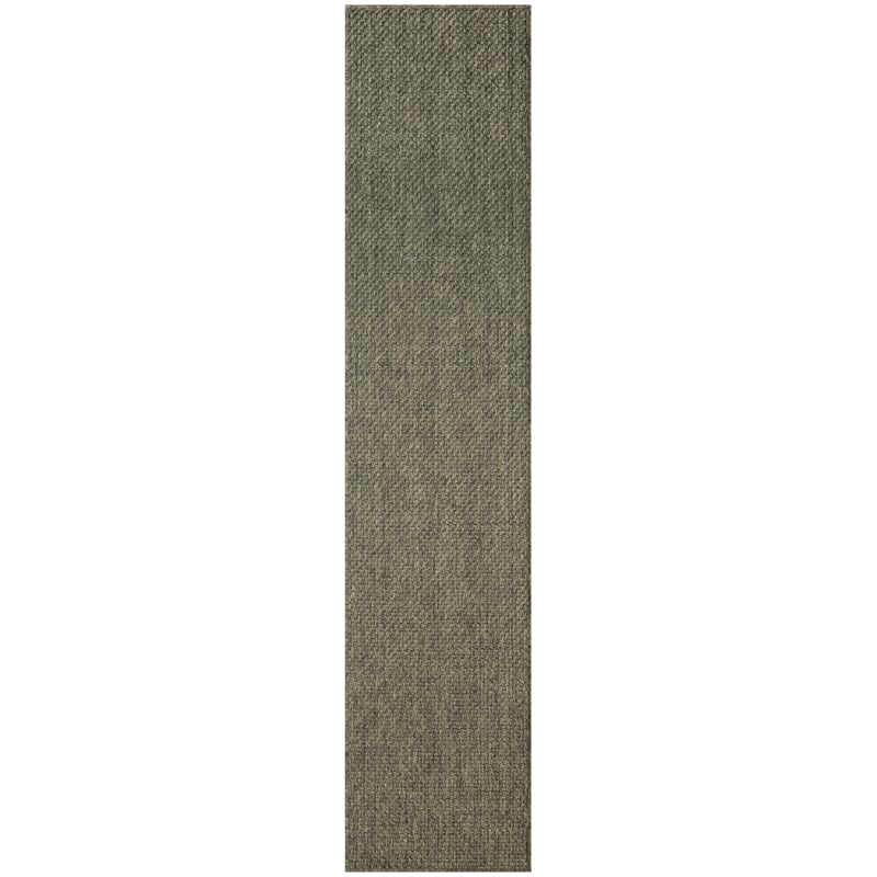 Nourison Home Tulum 10' Runner Fabric Olive Area Rug