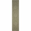 Nourison Home Tulum 10' Runner Fabric Olive Area Rug