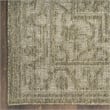 Nourison Home Tulum 10' Runner Fabric Olive Area Rug