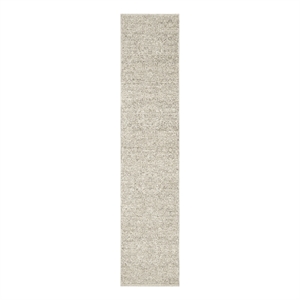 Nourison Home Outlines 10' Runner Polyester Grey Area Rug