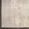 Nourison Home Ambiance 8' x 10' Polyester Ivory Silver Area Rug