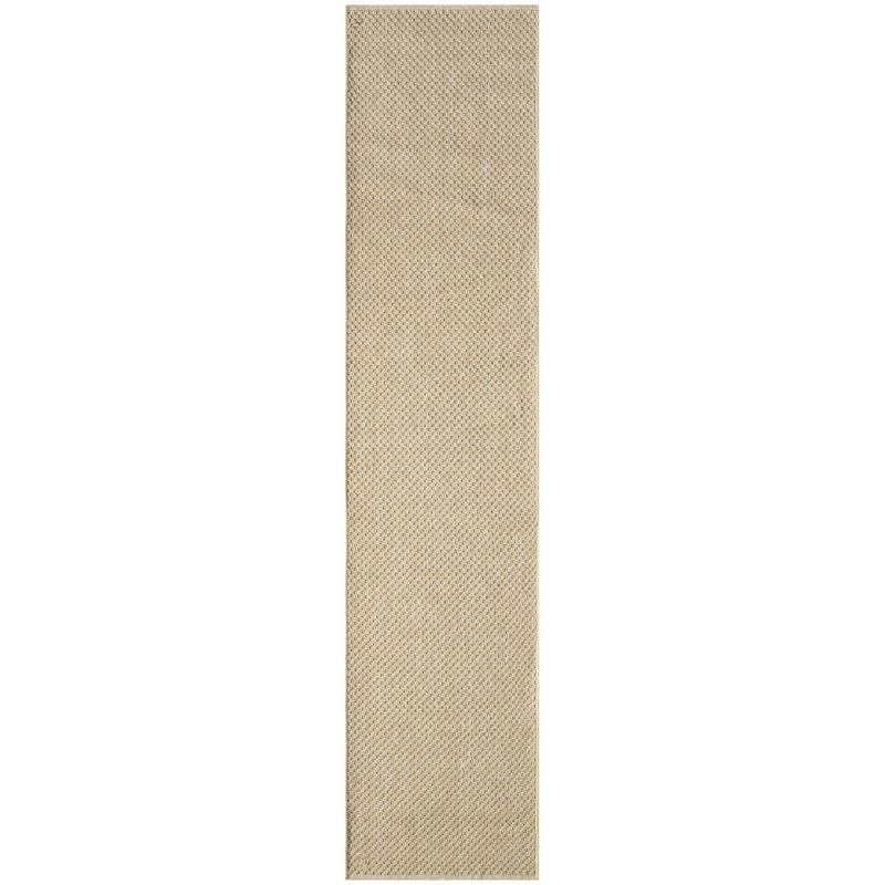 Nourison Home Tulum 10' Runner Fabric Taupe Area Rug
