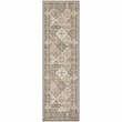Nourison Home Grafix 6' Runner Fabric Green Area Rug