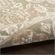 Nourison Home Grafix 4' x 6' Fabric Green Area Rug