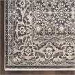 Nourison Home Outlines 8' x 10' Polyester Charcaol Ivory Area Rug