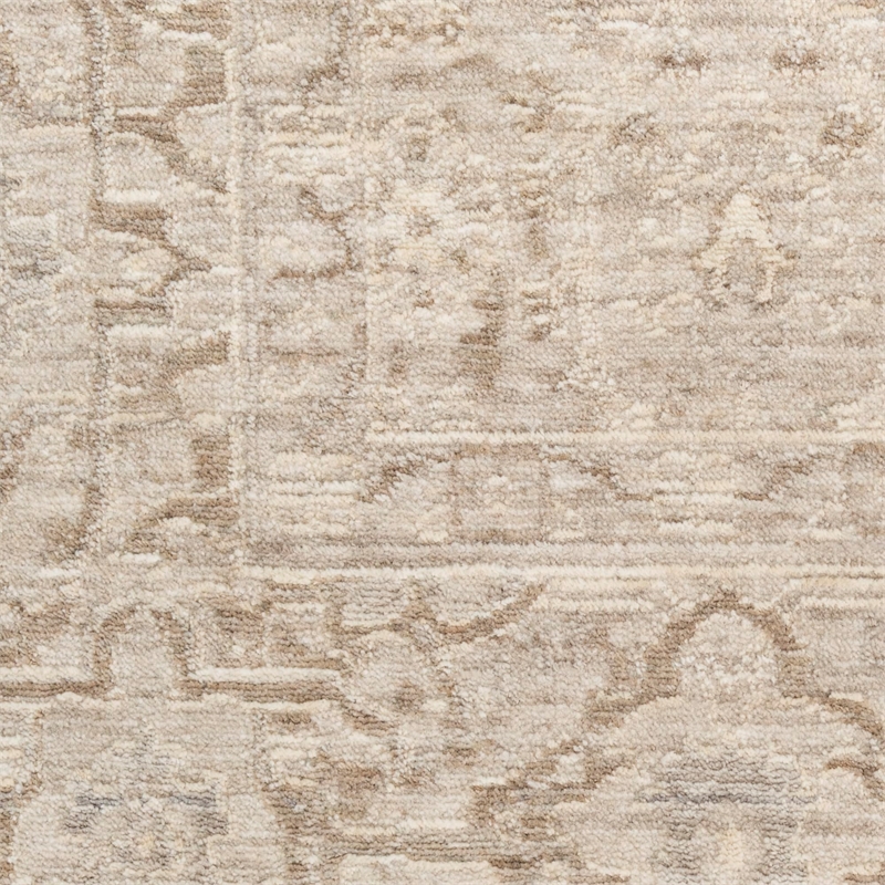 Nourison Home Outlines 8' x 10' Polyester Ivory Grey Area Rug