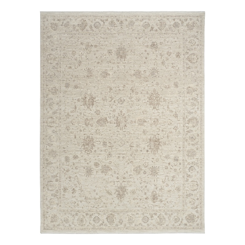 Nourison Home Outlines 6' x 9' PolyesterIvory Area Rug