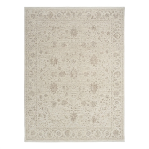 Nourison Home Outlines 6' x 9' PolyesterIvory Area Rug