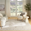 Nourison Home Outlines 8' x 10' Polyester Ivory Area Rug
