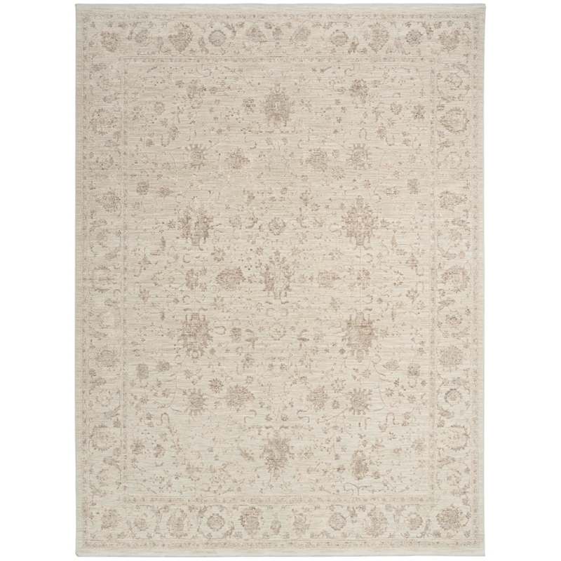 Nourison Home Outlines 8' x 10' Polyester Ivory Area Rug