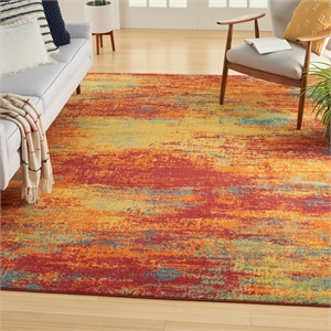 Nourison Home Nourison Essentials 8' x 10' FabricFlame Area Rug
