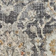 Nourison Home Oushak Home 6' x 9' Fabric Charcoal Area Rug