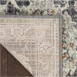Nourison Home Oushak Home 6' x 9' Fabric Charcoal Area Rug