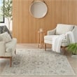 Nourison Home Oushak Home 6' x 9' Fabric Cream Area Rug