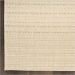 Nourison Home Tulum 2' x 3' Fabric Cream Area Rug