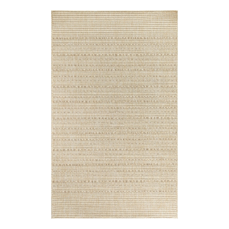 Nourison Home Tulum 2' x 3' Fabric Cream Area Rug