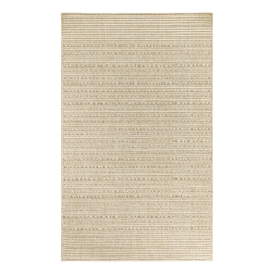 Nourison Home Tulum 2' x 3' Fabric Cream Area Rug