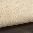 Nourison Home Tulum 10' Runner Fabric Cream Area Rug