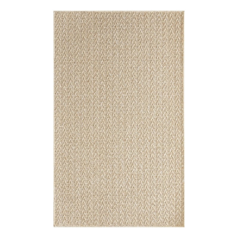 Nourison Home Tulum 2' x 3' Fabric Cream Area Rug