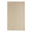 Nourison Home Tulum 2' x 3' Fabric Cream Area Rug