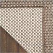 Nourison Home Tulum 2' x 3' Fabric Brown Area Rug
