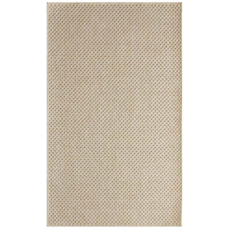 Nourison Home Tulum 2' x 3' Fabric Cream Area Rug