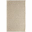 Nourison Home Tulum 2' x 3' Fabric Cream Area Rug