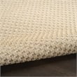 Nourison Home Tulum 2' x 3' Fabric Cream Area Rug