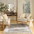 Nourison Home Pacific Shag 5' x 7' Polyester Grey Area Rug