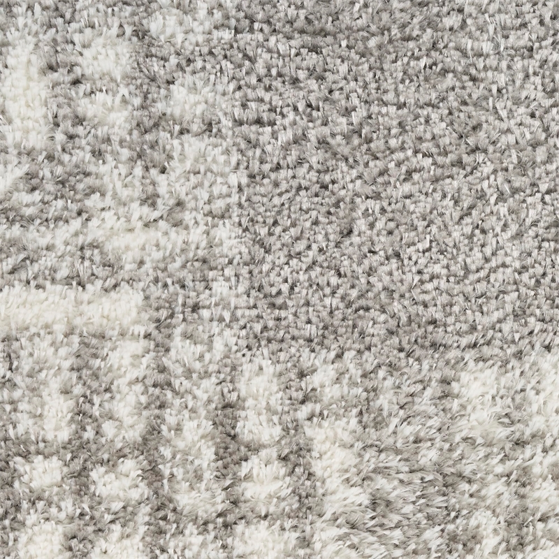 Nourison Home Pacific Shag 5' x 7' Polyester Grey Area Rug