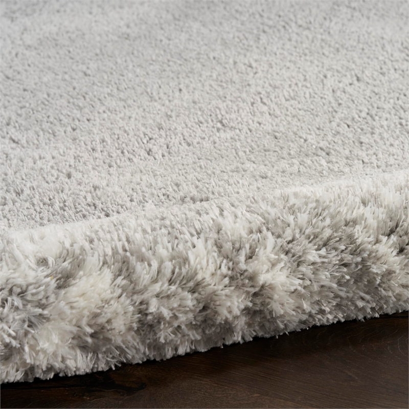 Nourison Home Pacific Shag 5' x 7' Polyester Grey Area Rug